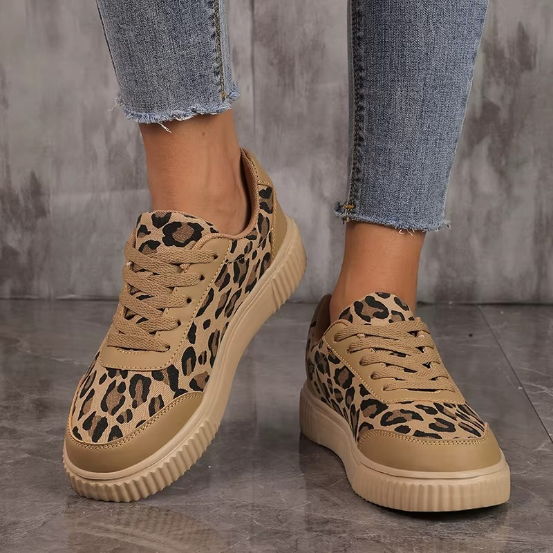 Tênis Leopardo Ortopédico